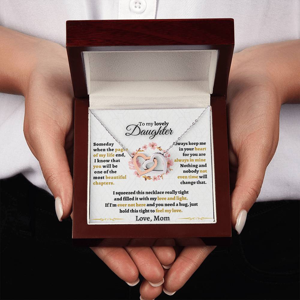Beautiful Gift for Daughter from Mom - Beautiful Chapters - Interlocking Hearts
