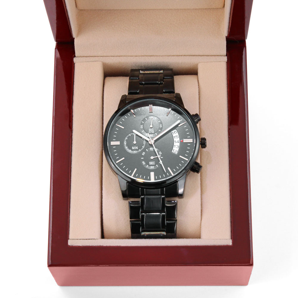 Christmas Gift for Brother - Engraved Watch