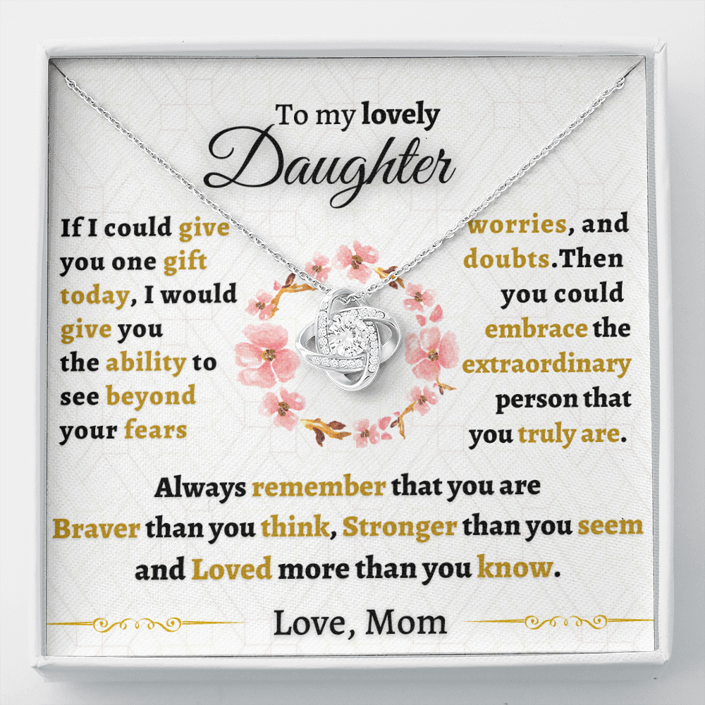 Gift for Daughter - Loved more than you know