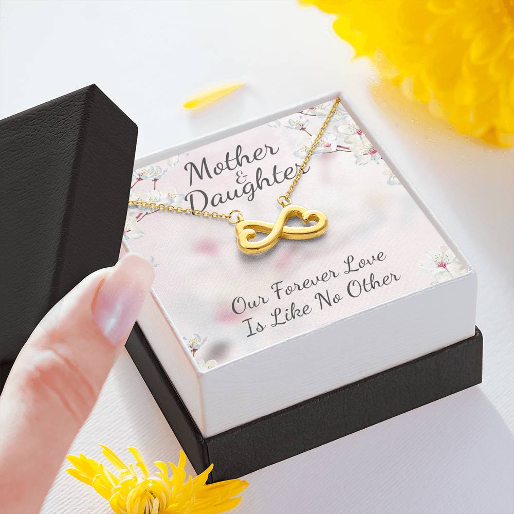 Mother Daughter Gift | Mother Daughter Infinity Necklace | Gift For Mom | Gift For Daughter