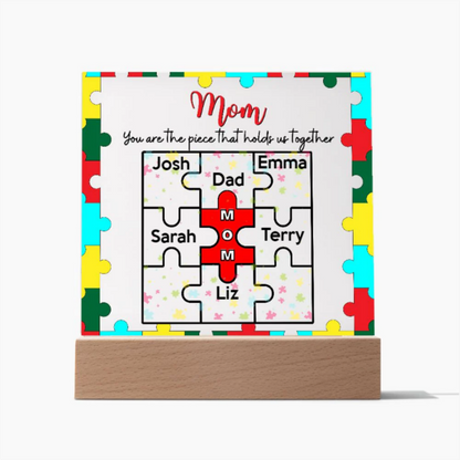 Personalized Mother's Day Gift from Husband & Children