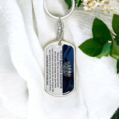 (ALMOST SOLD OUT) Keepsake for Daughter from Dad - Proud to be your Dad