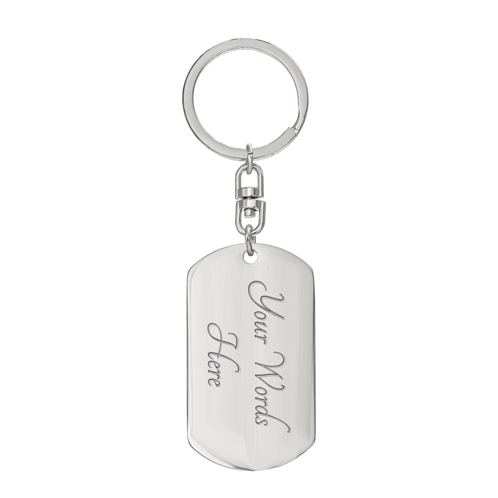 (ALMOST SOLD OUT) Gift for Daughter from Dad - Promise Keychain