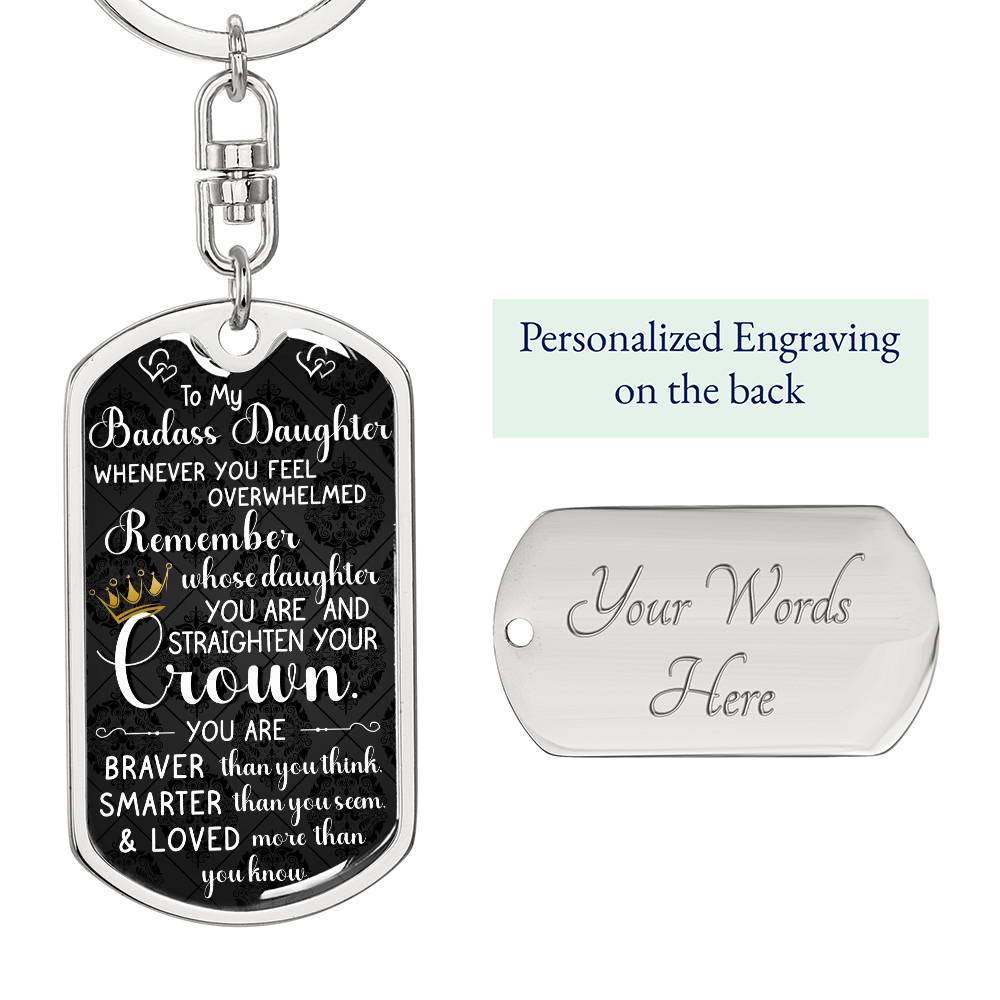 (ALMOST SOLD OUT) Empowering Keepsake for Daughter - You Are More Loved Than You Know