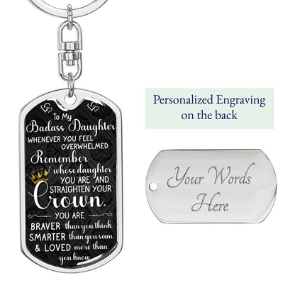 (ALMOST SOLD OUT) Empowering Keepsake for Daughter - You Are More Loved Than You Know
