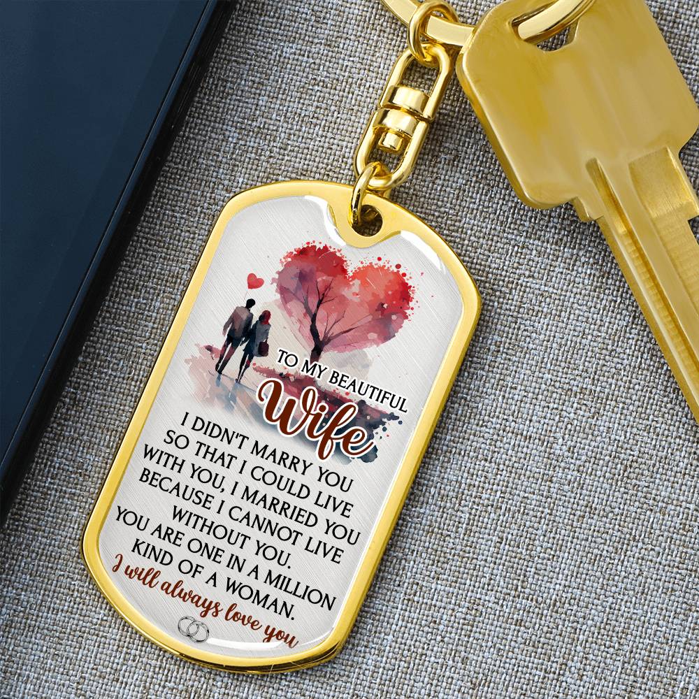 Beautiful Keepsake for Wife - One In A Million Kind Of A Woman