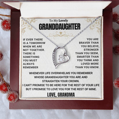 [ALMOST SOLD OUT] BEAUTIFUL HEARTFELT GIFT FOR GRANDDAUGHTER HEART NECKLACE