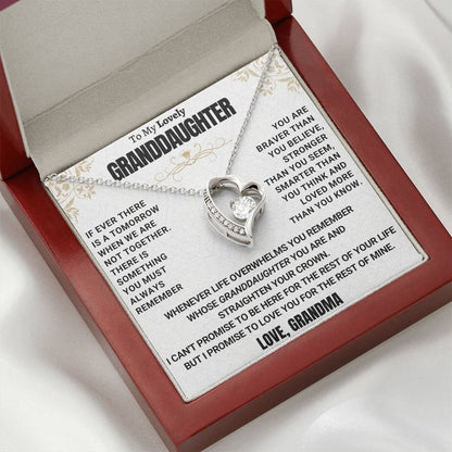 [ALMOST SOLD OUT] BEAUTIFUL HEARTFELT GIFT FOR GRANDDAUGHTER HEART NECKLACE