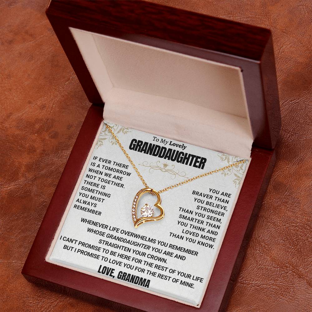 [ALMOST SOLD OUT] BEAUTIFUL HEARTFELT GIFT FOR GRANDDAUGHTER HEART NECKLACE