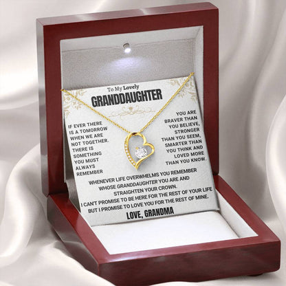 [ALMOST SOLD OUT] BEAUTIFUL HEARTFELT GIFT FOR GRANDDAUGHTER HEART NECKLACE