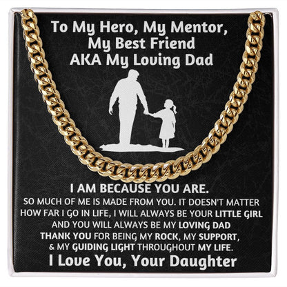 (ALMOST SOLD OUT) Gift for Dad from Daughter