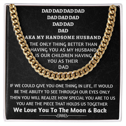 (ALMSOT SOLD OUT) Father's Day Gift for Husband from Wife & Children
