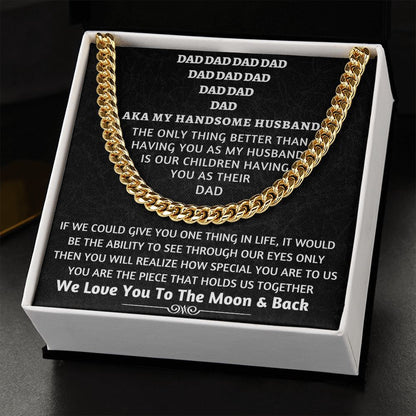 (ALMSOT SOLD OUT) Father's Day Gift for Husband from Wife & Children