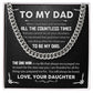 (ALMOST SOLD OUT) My Dad - God Chose You Cuban Chain Link