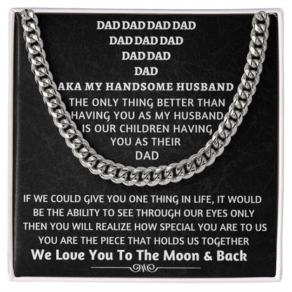 (ALMSOT SOLD OUT) Father's Day Gift for Husband from Wife & Children