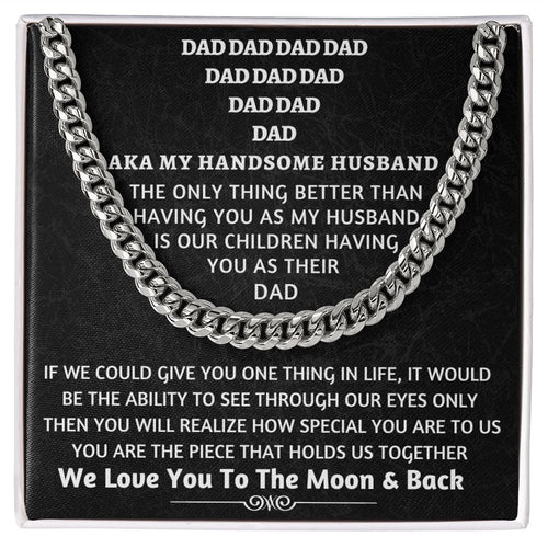 (ALMSOT SOLD OUT) Father's Day Gift for Husband from Wife & Children