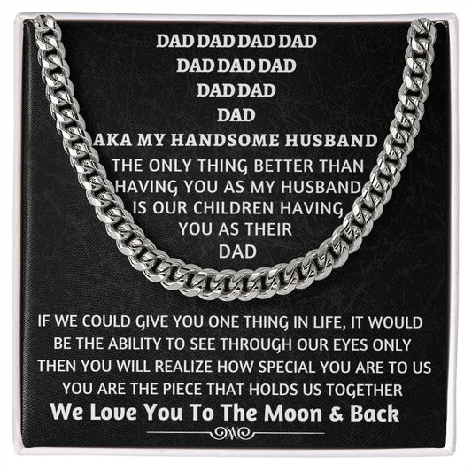 (ALMSOT SOLD OUT) Father's Day Gift for Husband from Wife & Children