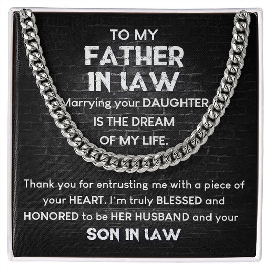 Father In Law - Dream Of My Life Cuban Chain Link