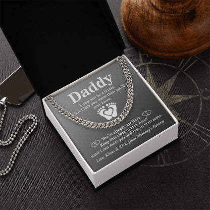 (ALMOST SOLD OUT) Daddy - Mommy's Tummy Cuban Chain Link