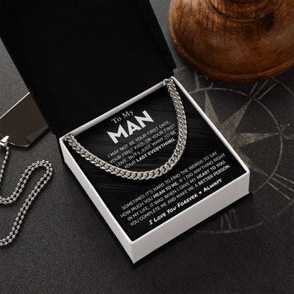 (ALMOST SOLD OUT) To My Man - Last Everything Cuban Chain Link