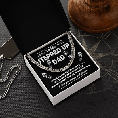 (ALMOST SOLD OUT) My Stepped Up Dad Cuban Chain Link