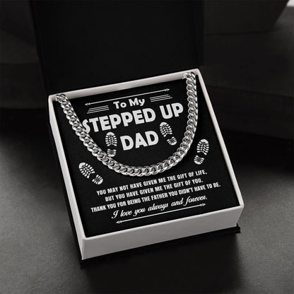 (ALMOST SOLD OUT) My Stepped Up Dad Cuban Chain Link
