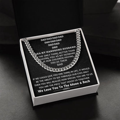 (ALMSOT SOLD OUT) Father's Day Gift for Husband from Wife & Children