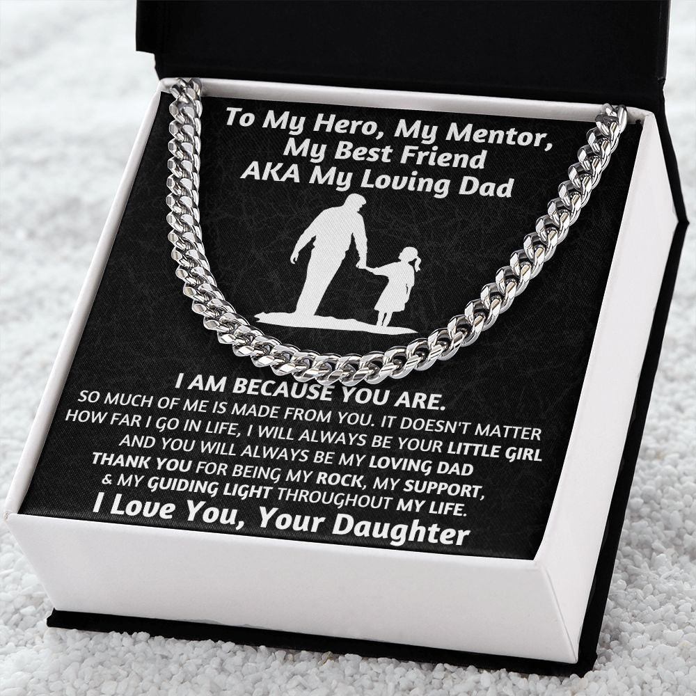 (ALMOST SOLD OUT) Gift for Dad from Daughter