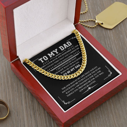 (ALMOST SOLD OUT) My Dad-Always Be Loved Cuban Chain Link