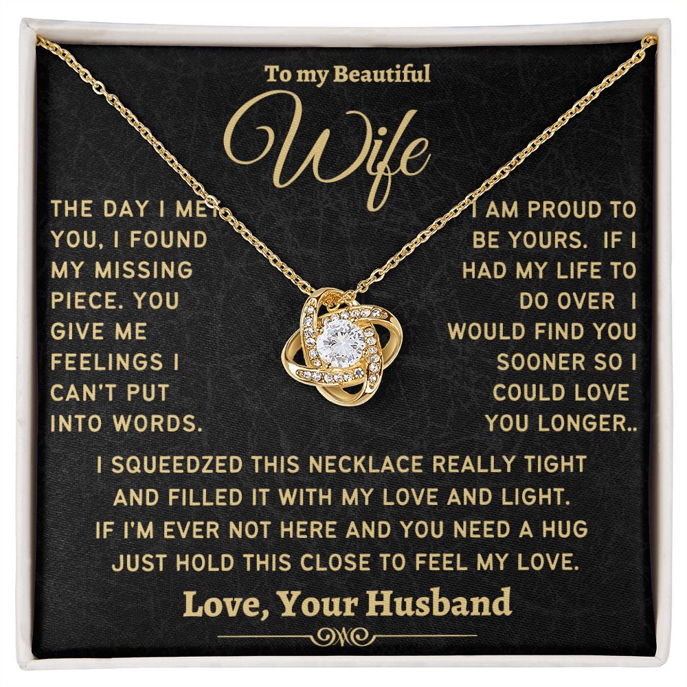 (ALMOST SOLD OUT) Gift for Wife - Love you longer