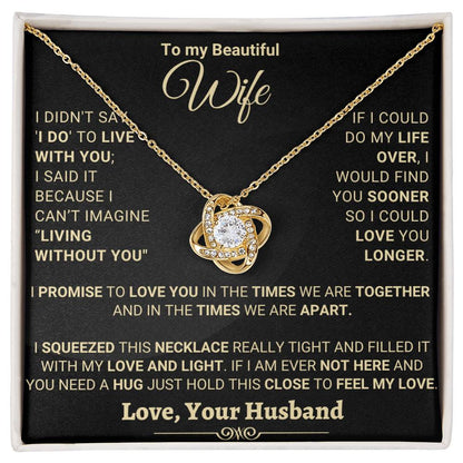 Unique and Special Gift for Wife "I Promise To Love You"