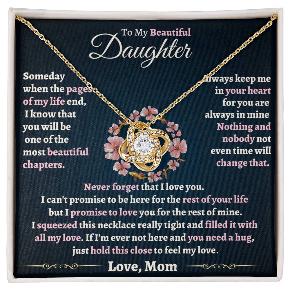 Heartfelt Gift for Daughter from Mom - Feel my love