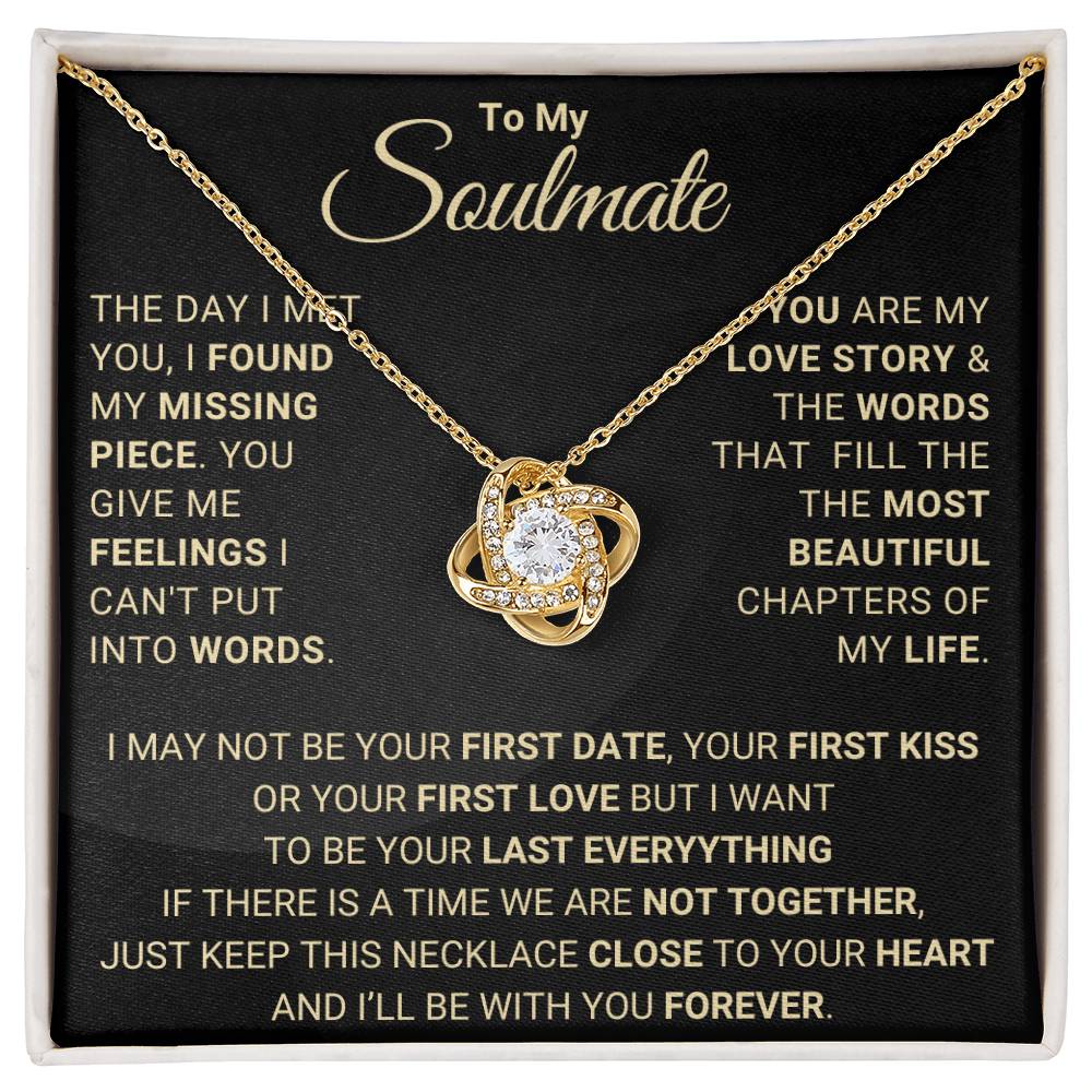 Gift for Girlfriend / Wife - Necklace with Message Card | Valentine’s & Anniversary Gift Ideas | Best Birthday Presents for Your Girlfriend / Wife