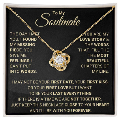 Gift for Girlfriend / Wife - Necklace with Message Card | Valentine’s & Anniversary Gift Ideas | Best Birthday Presents for Your Girlfriend / Wife