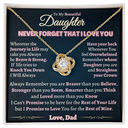 Heartfelt Gift for Daughter from Dad  - I will always have your back