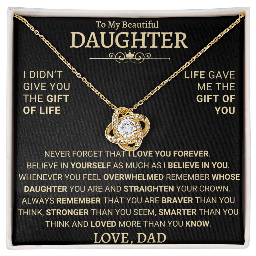 Heartfelt Gift for Daughter from DAD - Gift of Life