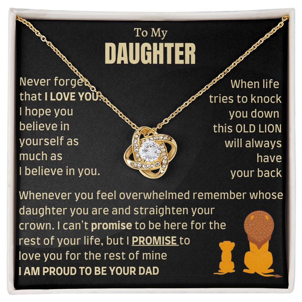 Heartfelt Gift for Daughter from Dad - I Love You