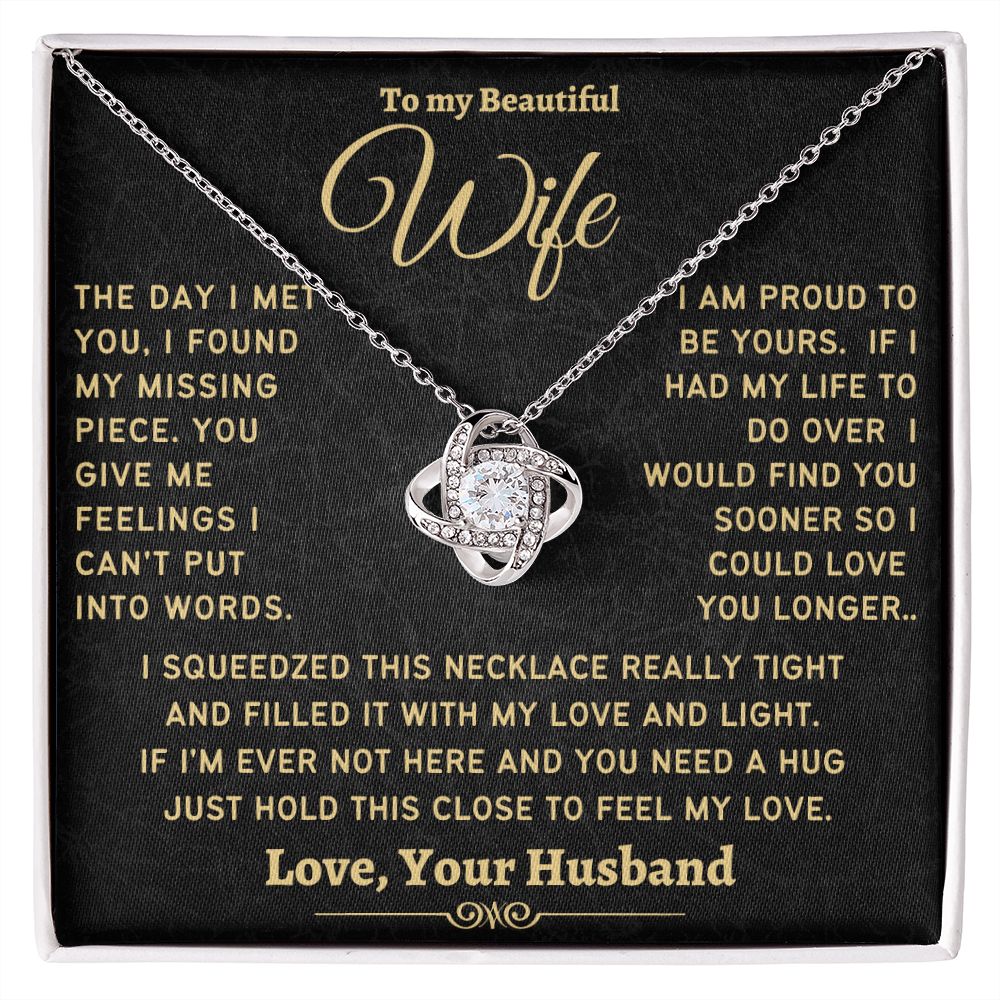 (ALMOST SOLD OUT) Gift for Wife - Love you longer