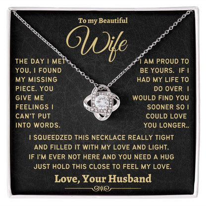 (ALMOST SOLD OUT) Gift for Wife - Love you longer