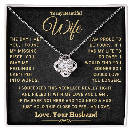 (ALMOST SOLD OUT) Gift for Wife - Love you longer