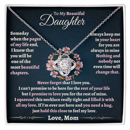 Heartfelt Gift for Daughter from Mom - Feel my love