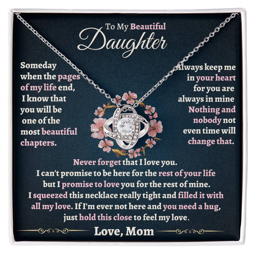 Heartfelt Gift for Daughter from Mom - Feel my love