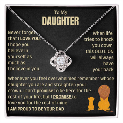 Heartfelt Gift for Daughter from Dad - I Love You