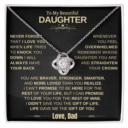 Gift for Daughter from Dad – Stunning Necklace from Father to Daughter