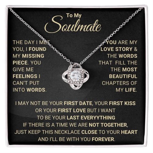Gift for Girlfriend / Wife - Necklace with Message Card | Valentine’s & Anniversary Gift Ideas | Best Birthday Presents for Your Girlfriend / Wife