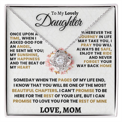 Heartfelt Gift for Daughter from MOM - My Sunshine, My Happiness