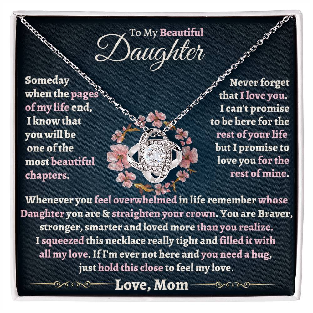 Heartfelt Gift for Daughter from Mom - Loved more than you realize