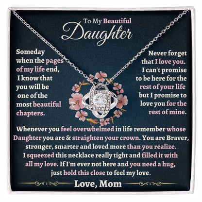 Heartfelt Gift for Daughter from Mom - Loved more than you realize