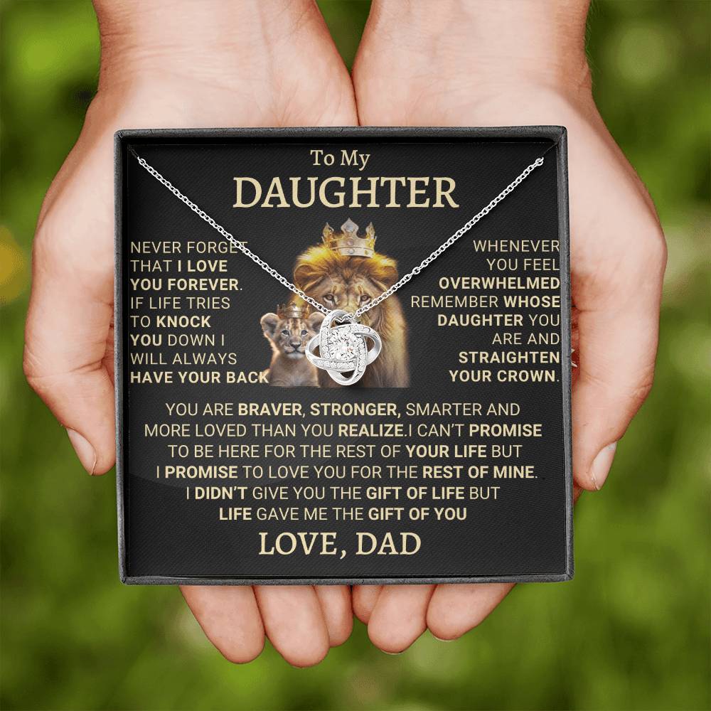 Heartfelt Gift from Dad to Daughter - Life Gave Me The Gift Of You
