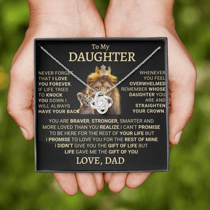 Heartfelt Gift from Dad to Daughter - Life Gave Me The Gift Of You